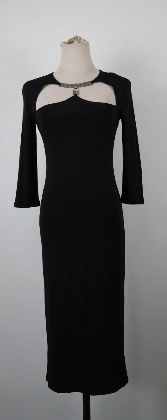 LAURA BIAGIOTTI VESTITO DONNA TG. 42 WOMAN CASUAL VINTAGE DRESS ABITO