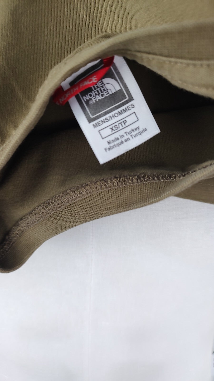 THE NORTH FACE MAGLIA UOMO TG XS MAN T-SHIRT CASUAL VINTAGE COTONE