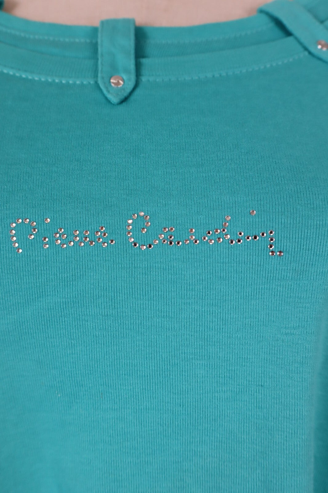 PIERRE CARDIN MAGLIA DONNA TG. XL WOMAN CASUAL VINTAGE T-SHIRT TOP COTONE