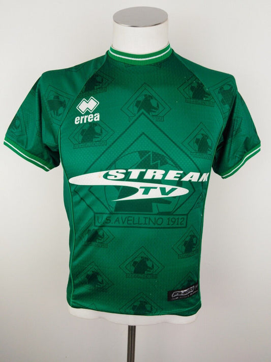 ERREA AVELLINO MAGLIA CALCIO UOMO Tg 36 SOCCER JERSEY VINTAGE TRIKOT