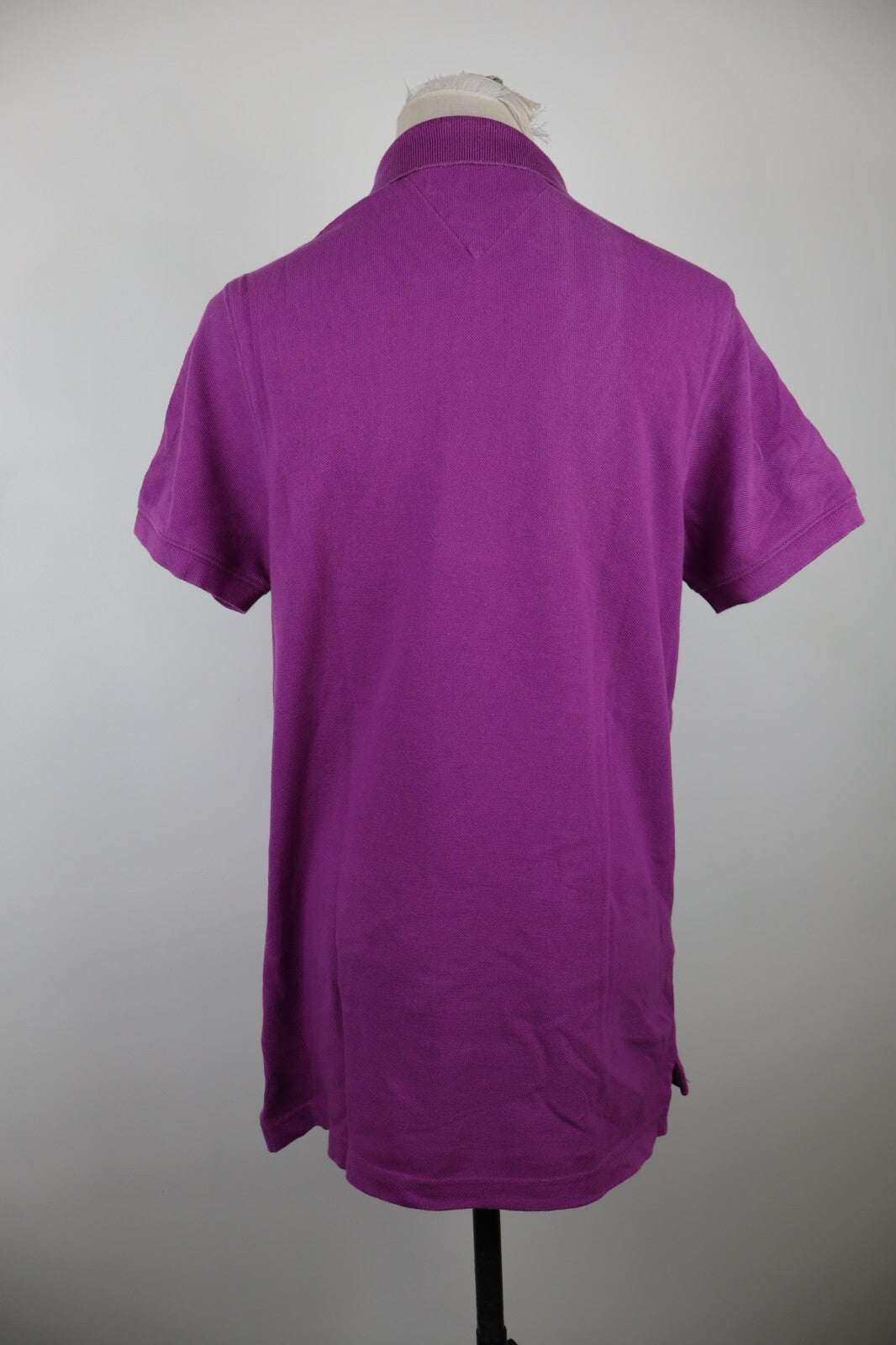 TOMMY HILFIGER POLO MAGLIA DONNA COTONE S SLIM WOMAN SHIRT CASUAL VINTAGE LOGO