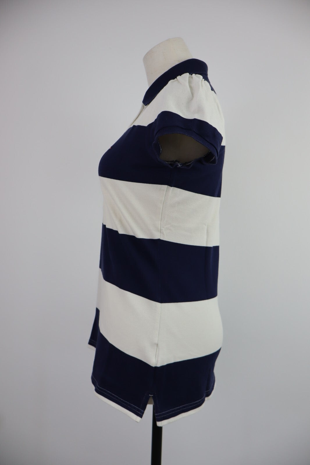 TOMMY HILFIGER MAGLIA POLO COTONE DONNA TG S WOMAN CASUAL VINTAGE TOP T-SHIRT