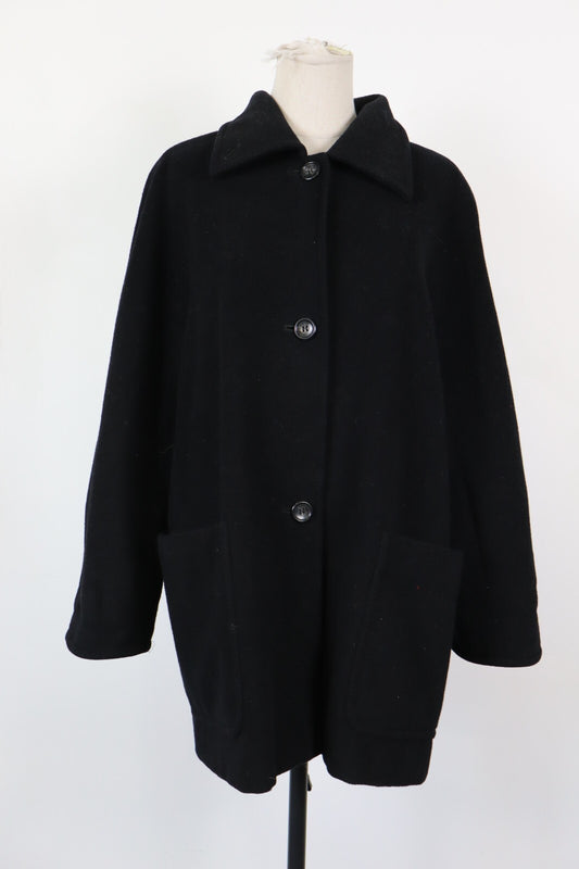 MAX MARA CAPPOTTO LANA GIACCA DONNA TG 44 WOMAN COAT VINTAGE CASUAL
