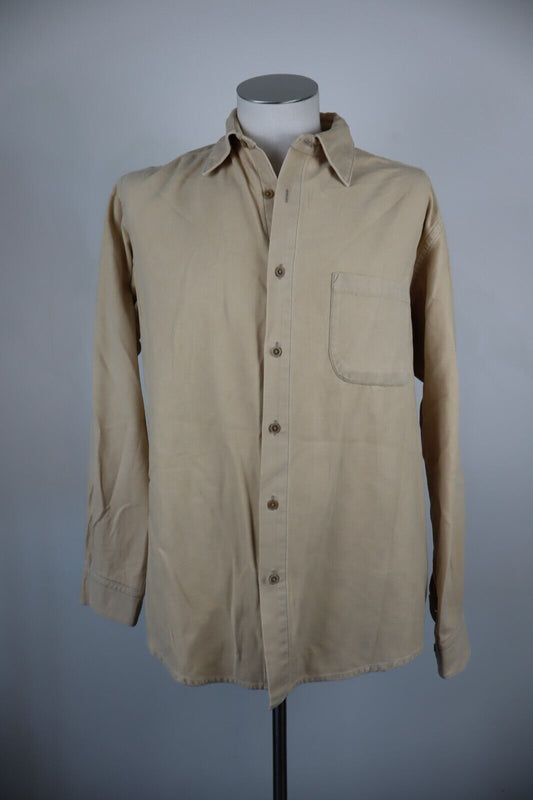 MARLBORO CLASSICS CAMICIA UOMO TG. L MAN CASUAL VINTAGE SHIRT COTONE COTTON