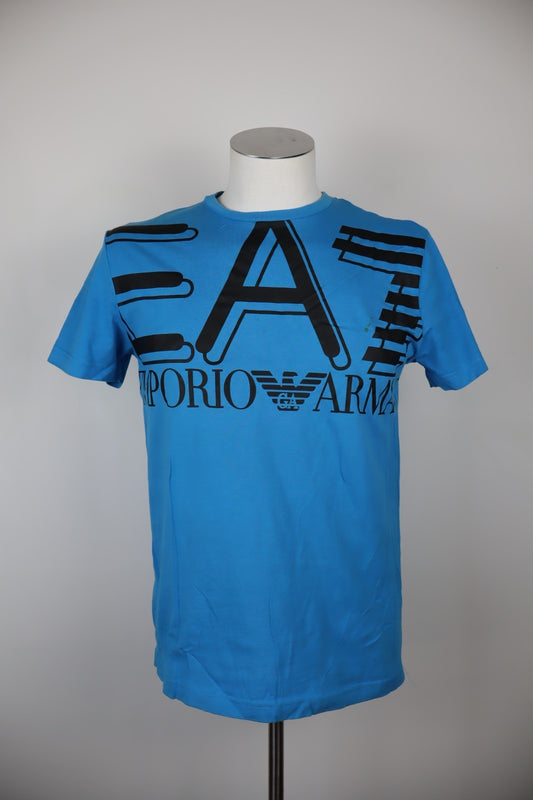 EMPORIO ARMANI EA7 MAGLIA COTONE UOMO TG M MAN T-SHIRT VINTAGE CASUAL COTTON
