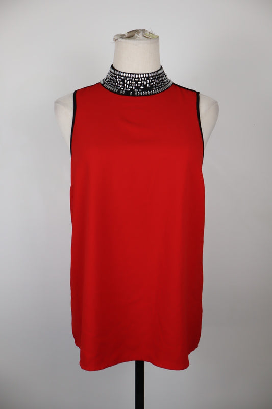 MICHAEL KORS MAGLIA SMANICATA DONNA TG. S WOMAN CASUAL VINTAGE T-SHIRT TOP LOGO