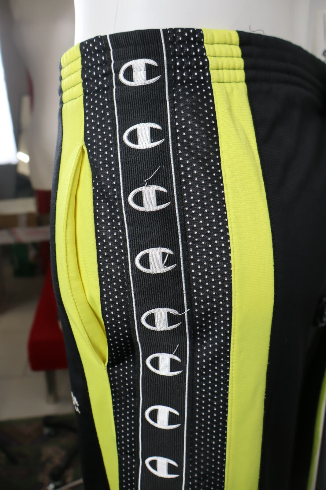 CHAMPION PANTALONE CALCIO SPORT UOMO TG L VINTAGE MAN PANTS