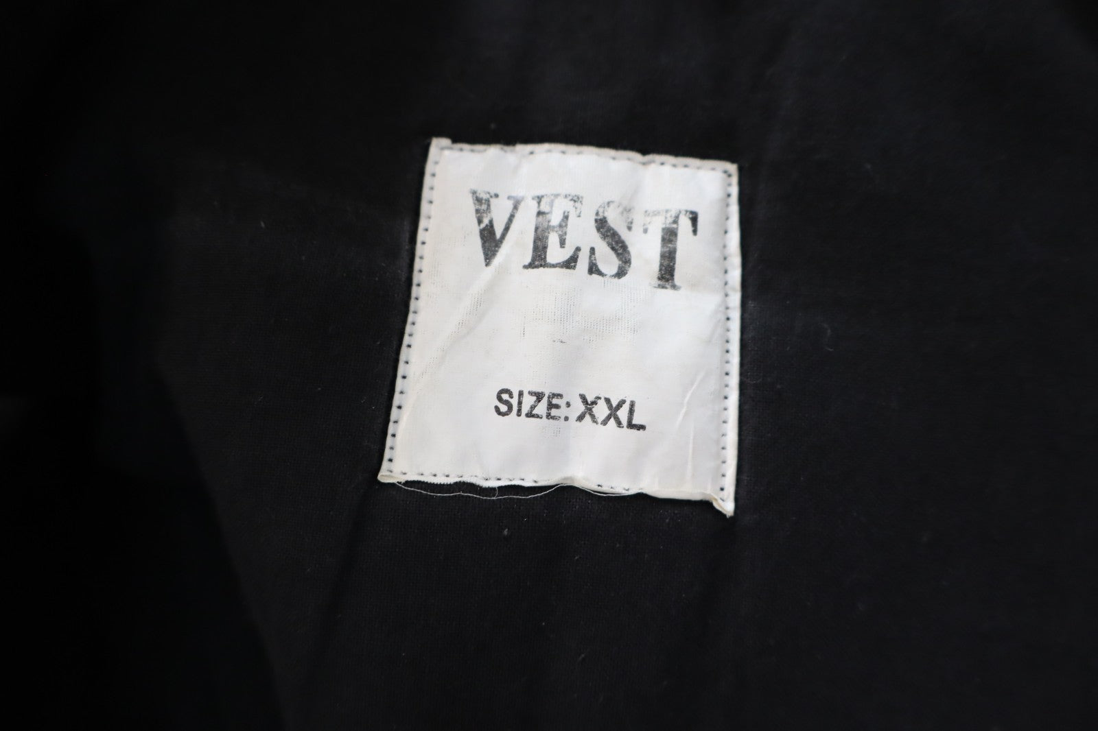 VEST GIUBBINO SMANICATO GILET UOMO TG 2XL MAN VINTAGE JACKET ULTRAS FRIBURGO