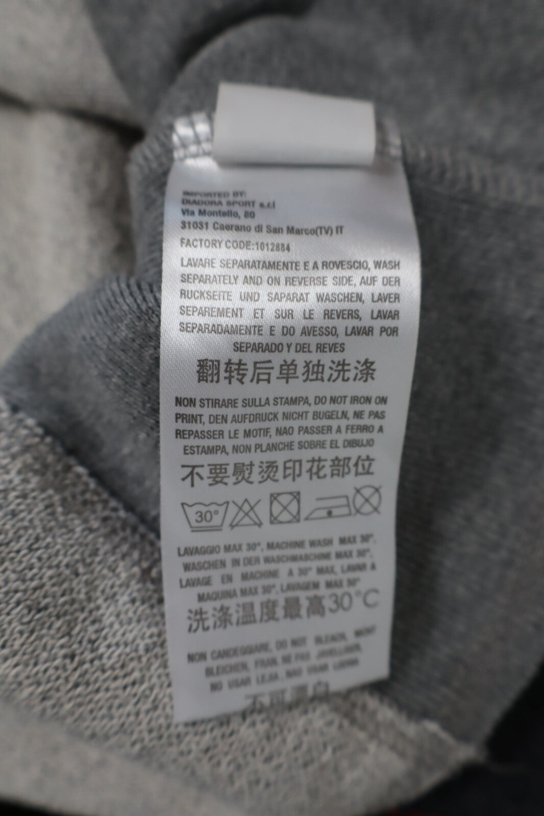 DIADORA FELPA SPORTIVA DONNA Tg. M WOMAN SPORT SWEATSHIRT