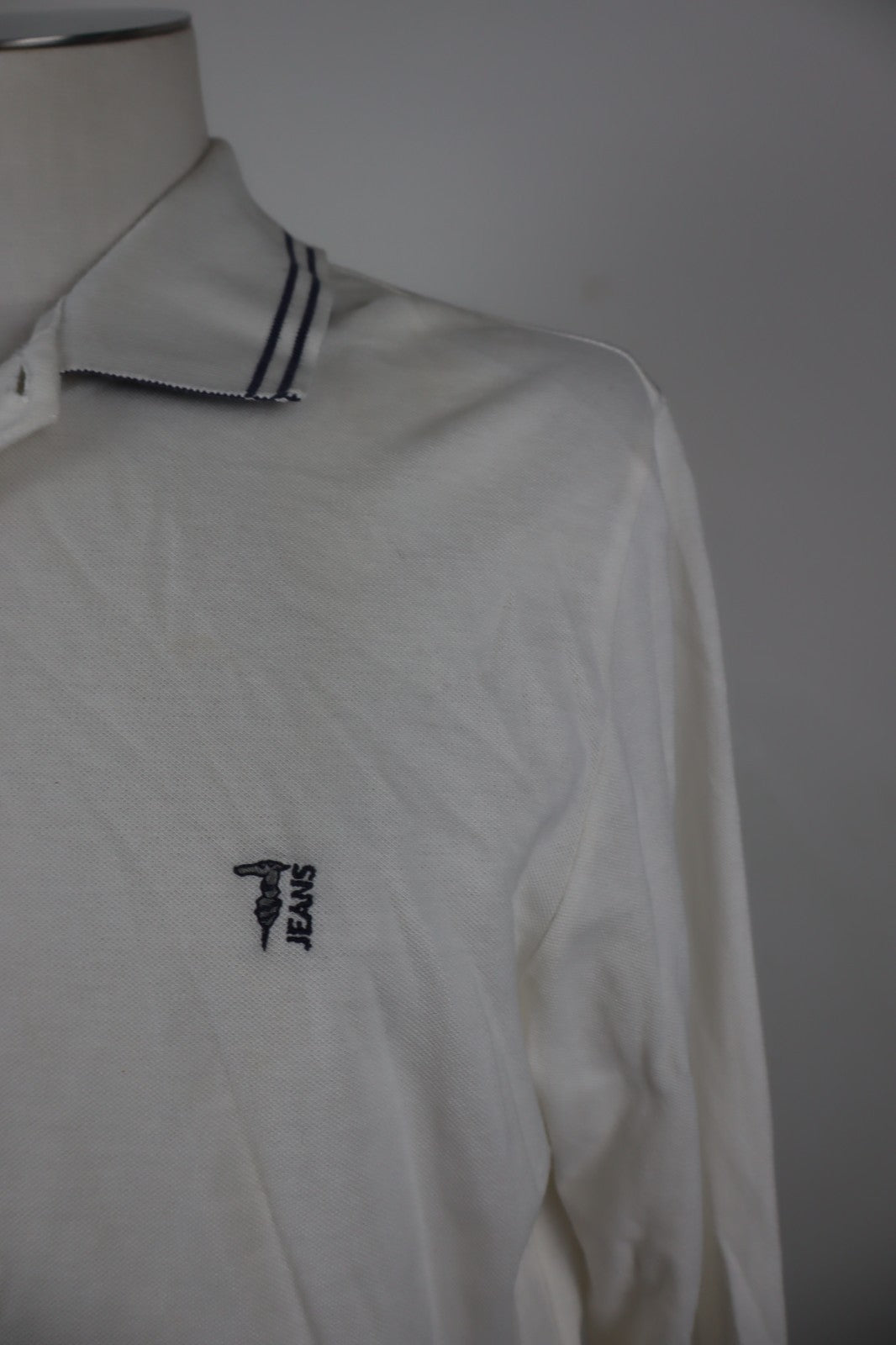 TRUSSARDI JEANS MAGLIA POLO UOMO TG 2XL MAN T-SHIRT CASUAL VINTAGE COTONE COTTON