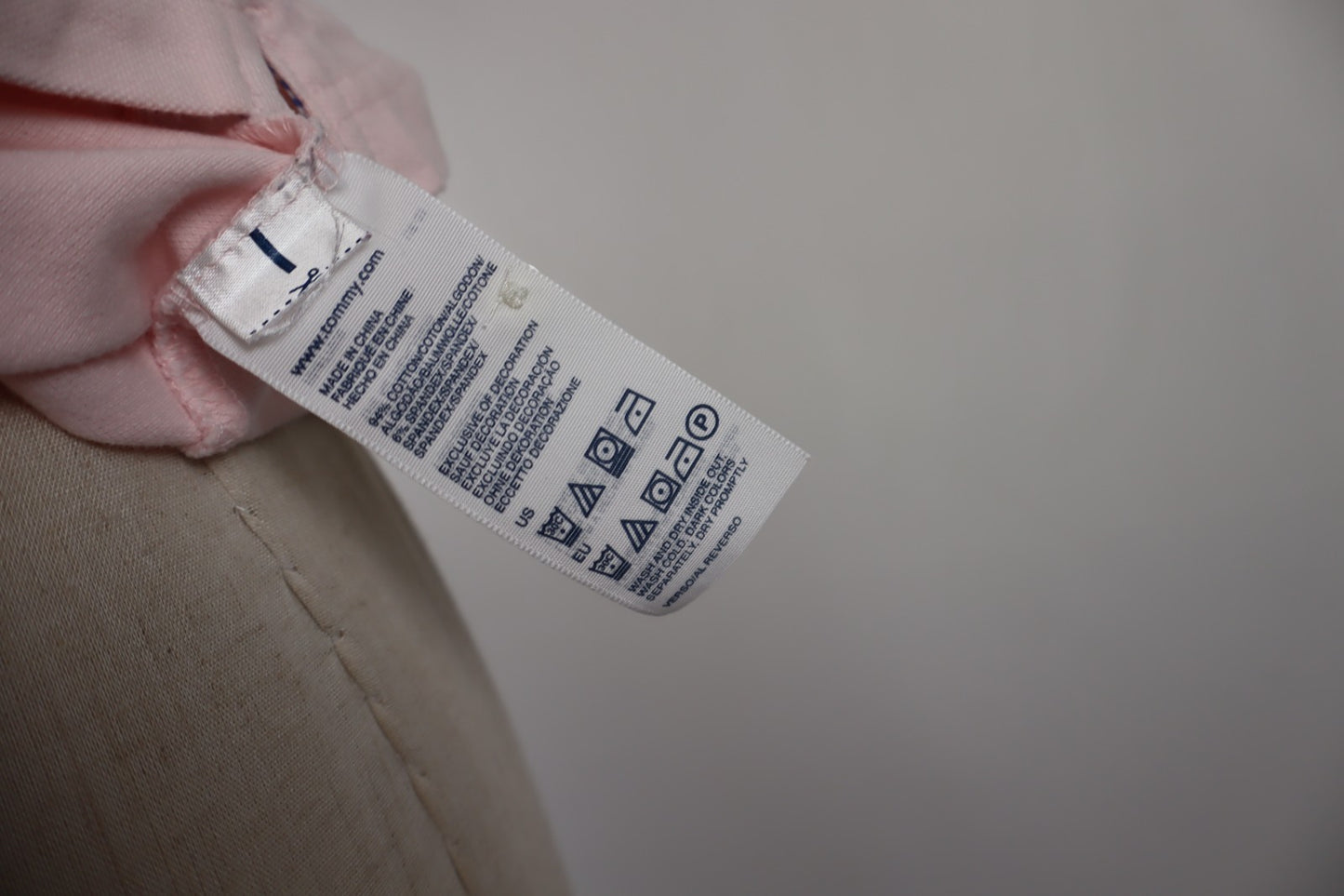 TOMMY HILFIGER MAGLIA POLO DONNA TG XS WOMAN CASUAL VINTAGE TOP T-SHIRT COTONE