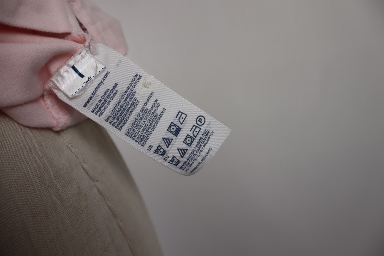 TOMMY HILFIGER MAGLIA POLO DONNA TG XS WOMAN CASUAL VINTAGE TOP T-SHIRT COTONE