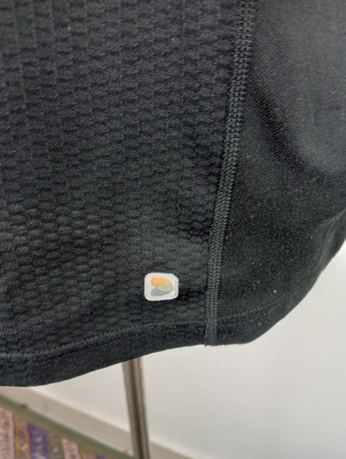 COLUMBIA TITANIUM  T-SHIRT MAGLIA CON ZIP UOMO MAN Tg M CASUAL VINTAGE