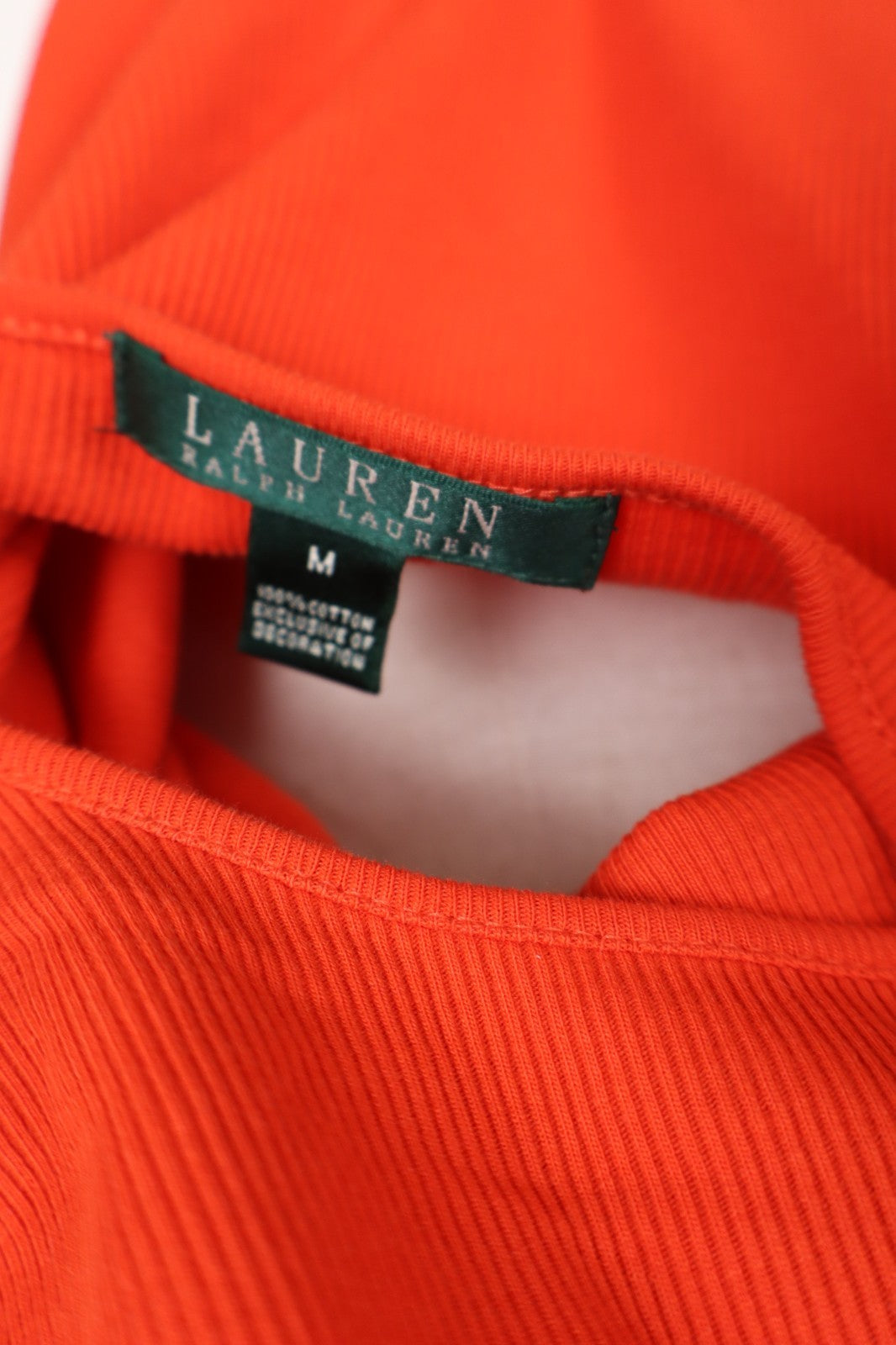 LAURENRALPH LAUREN MAGLIA DONNA M WOMAN CASUAL VINTAGE TOP T-SHIRT COTONE
