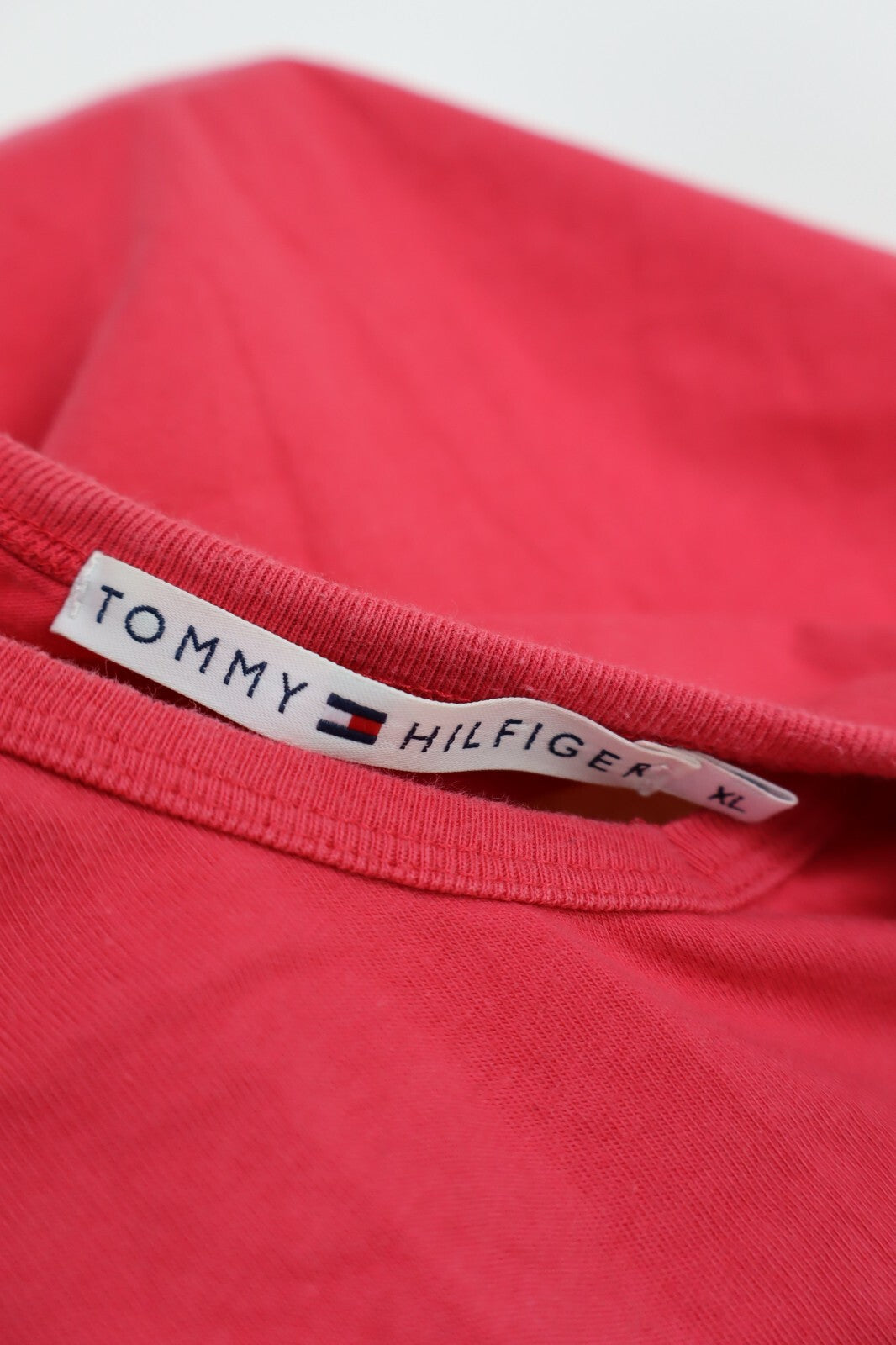 TOMMY HILFIGER MAGLIA DONNA TG. XL WOMAN CASUAL VINTAGE TOP T-SHIRT COTONE