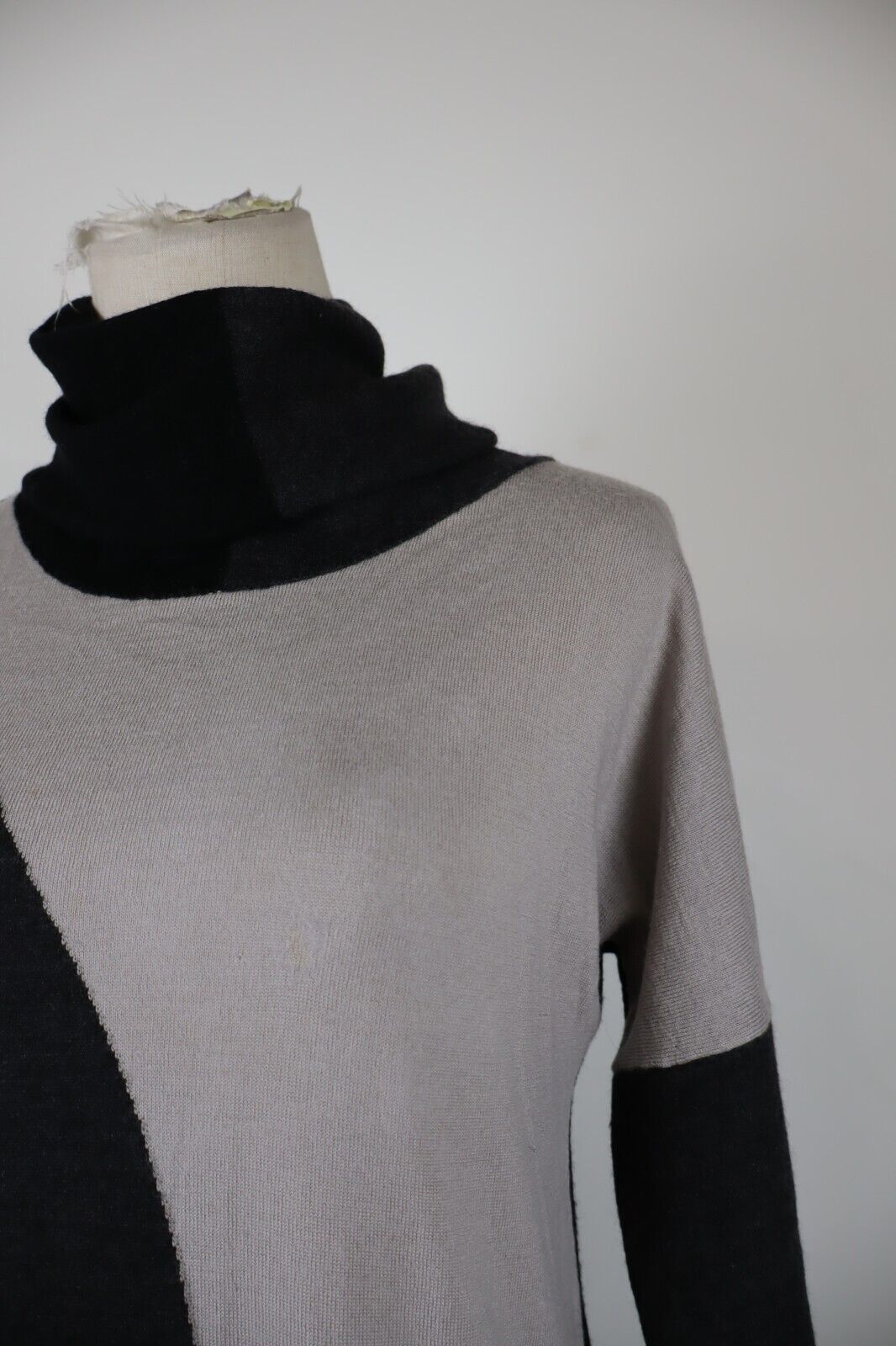 MARELLA VESTITO DONNA TG. XL WOMAN CASUAL VINTAGE DRESS ABITO LANA WOOL