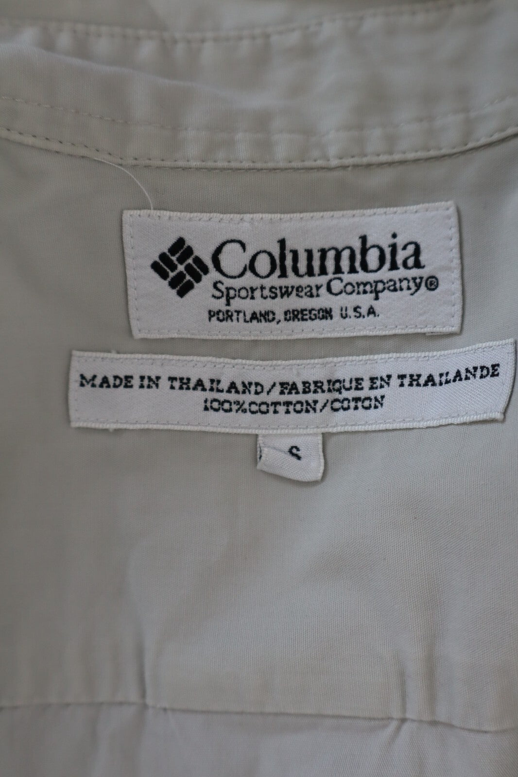 COLUMBIA SPORTSWEAR CAMICIA DONNA TG. S WOMAN SHIRT CASUAL VINTAGE COTONE