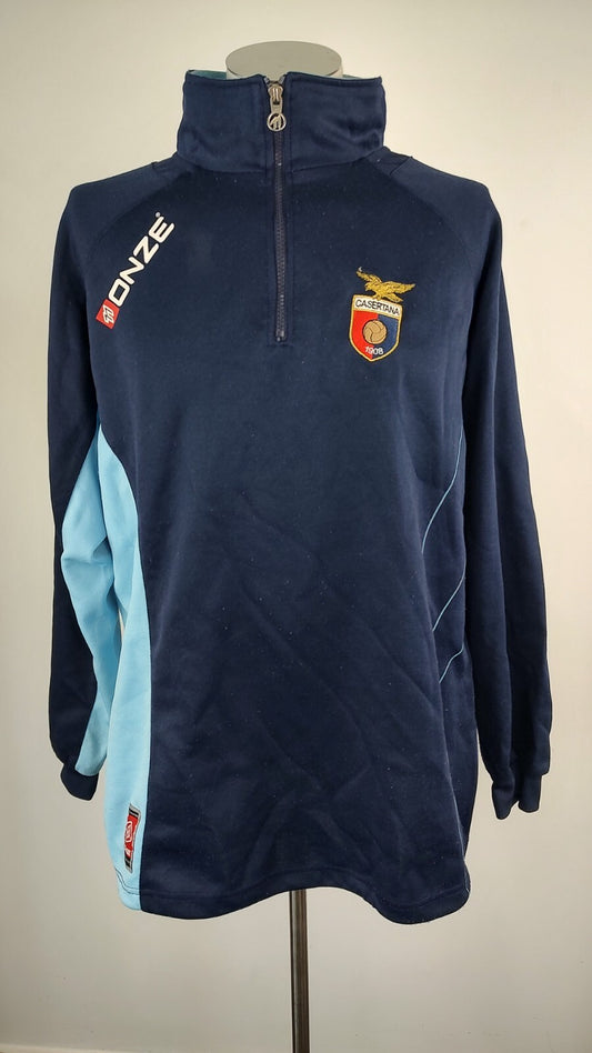 ONZE CASERTANA FELPA SPORT CALCIO UOMO Tg XL VINTAGE JACKET