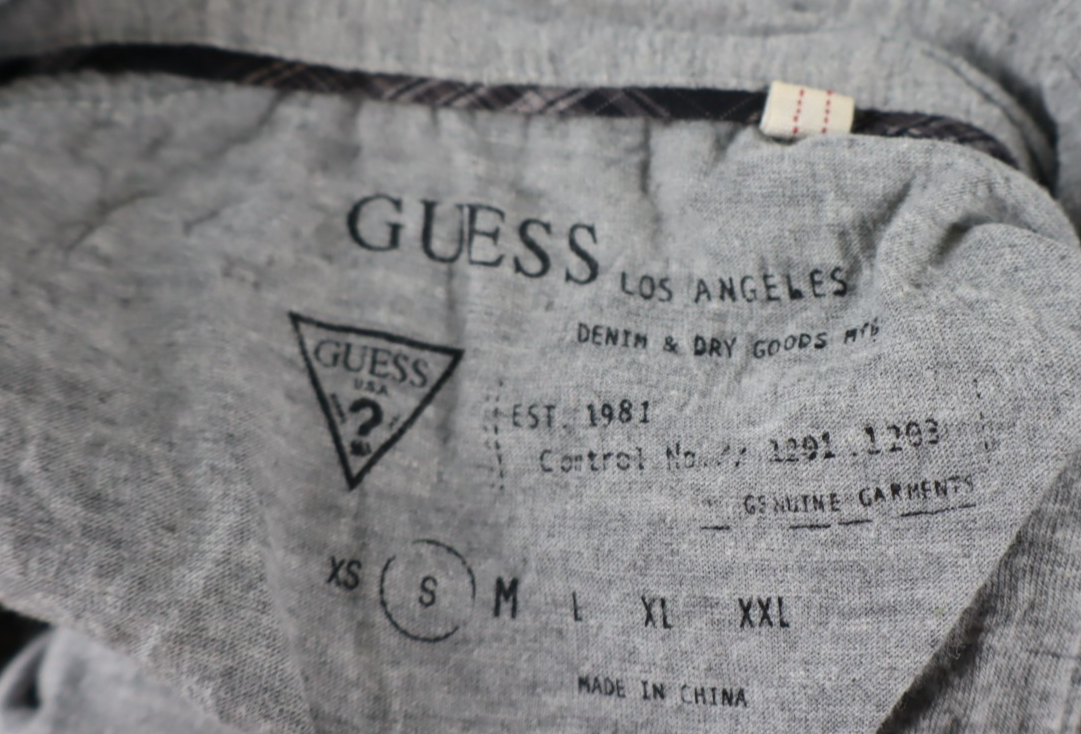 GUESS MAGLIA POLO UOMO COTONE TG. S MAN COTTON T-SHIRT CASUAL VINTAGE TASCHE