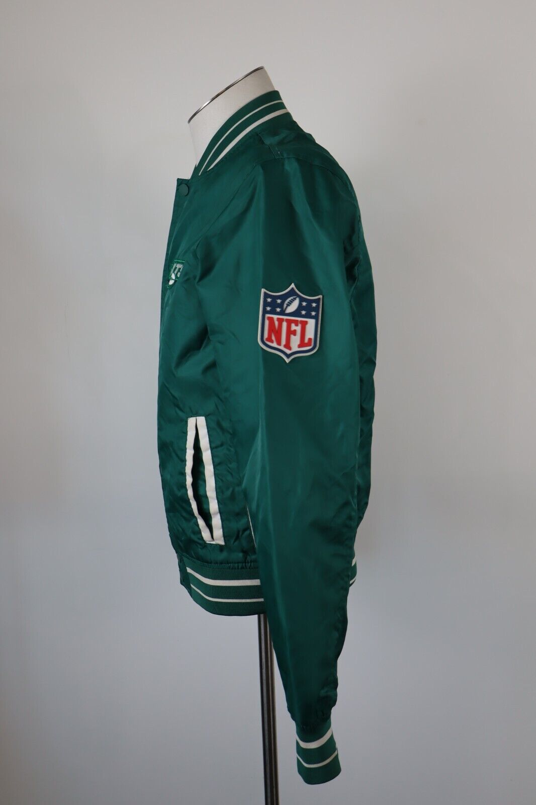 PULL&BEAR NFL RUGBY GIUBBINO NY JETS GIACCA UOMO TG XS SPORT MAN CASUAL JACKET