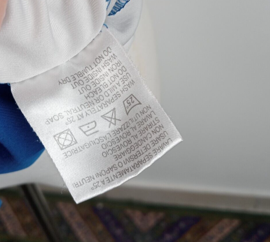 GIVOVA SALERNITANA MAGLIA CALCIO UOMO Tg L SOCCER JERSEY VINTAGE