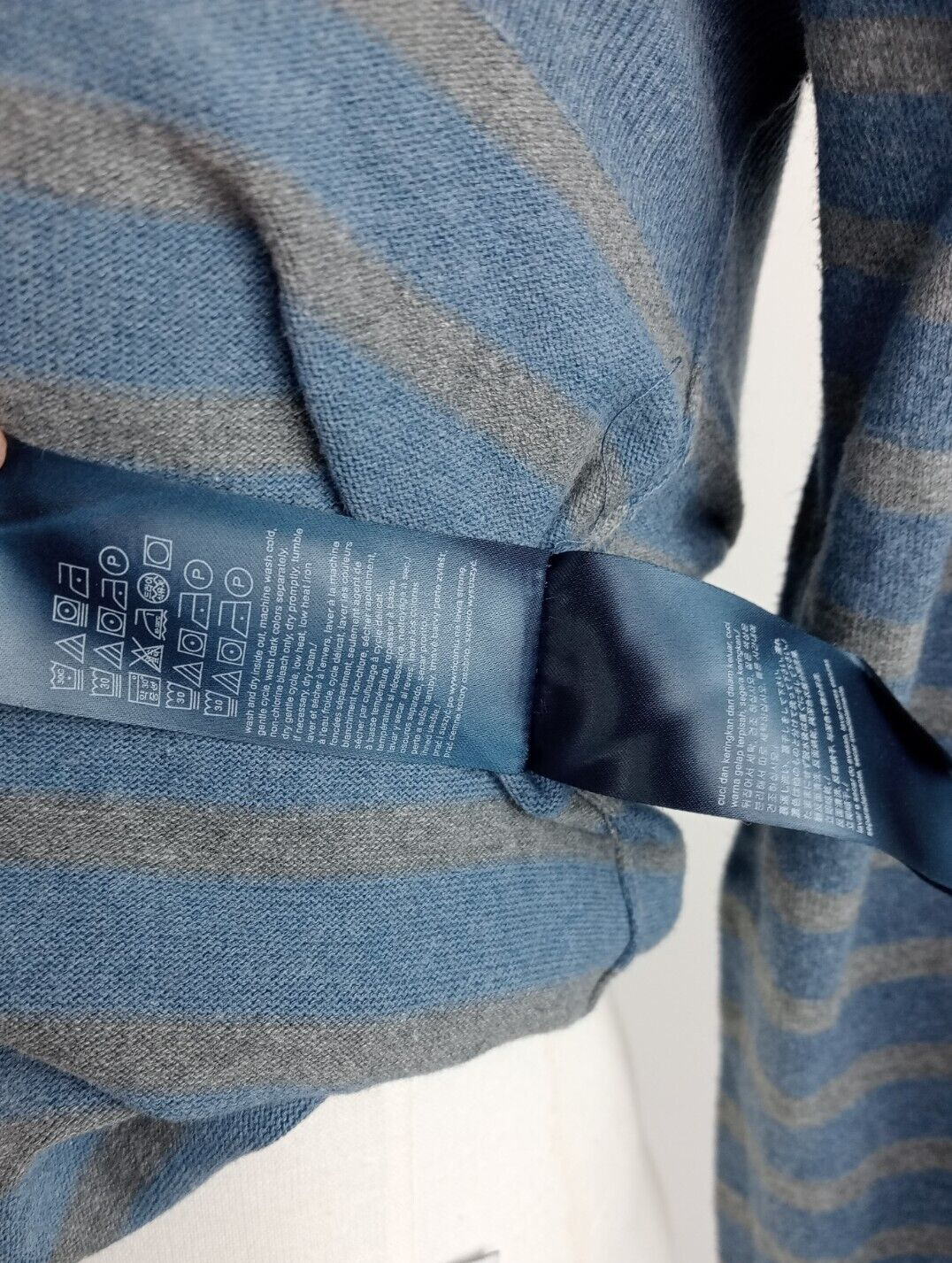 TOMMY HILFIGER MAGLIONE COTONE COTTON UOMO M MAN SWEATER CASUAL VINTAGE ITALY