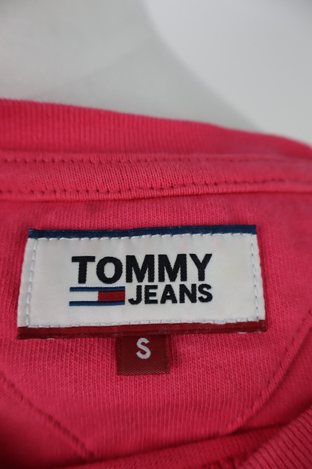 TOMMY HILFIGER JEANS MAGLIA UOMO TG S MAN T-SHIRT CASUAL VINTAGE COTONE