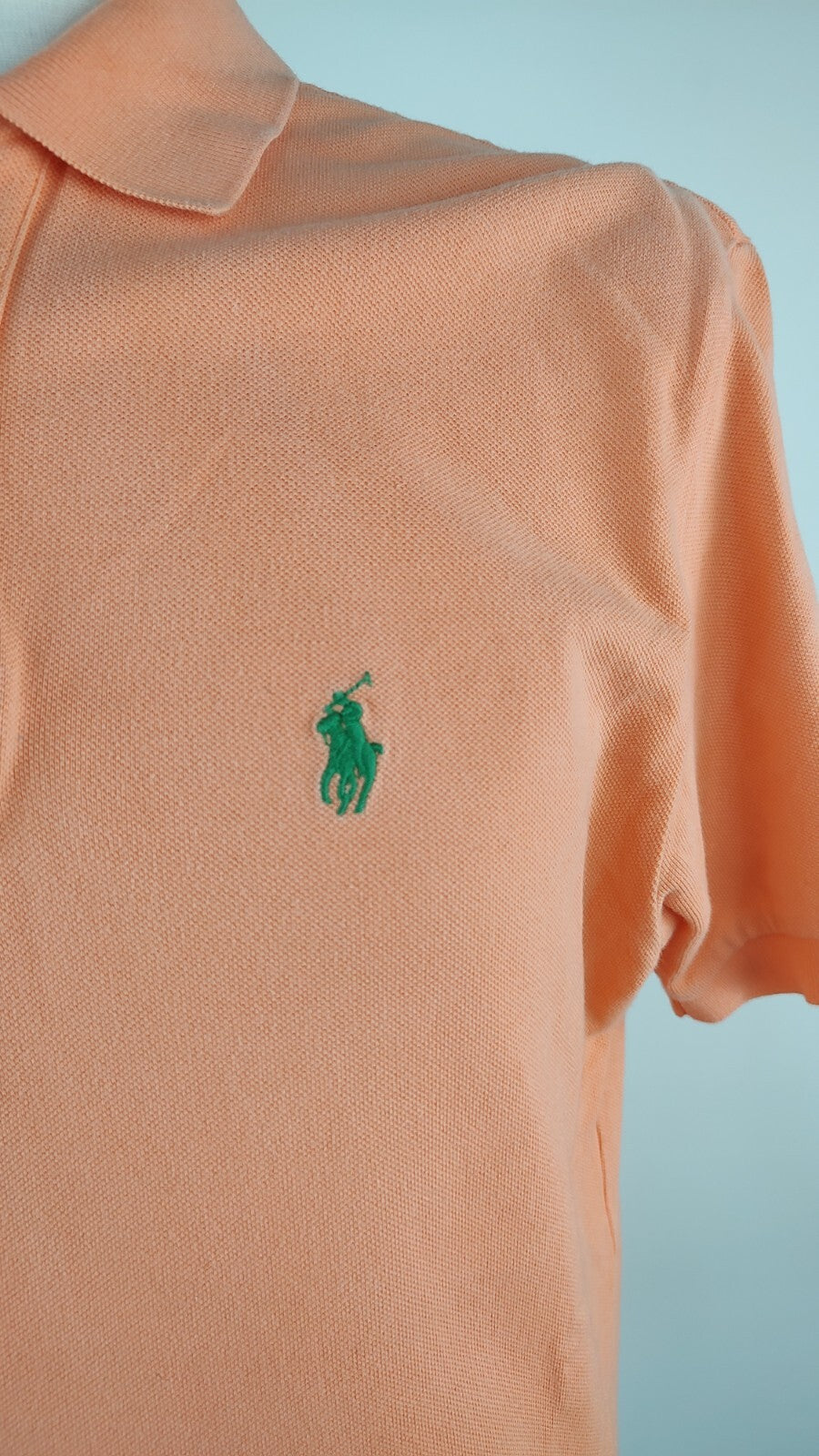 RALPH LAUREN  MAGLIA POLO UOMO TG S MAN T-SHIRT CASUAL VINTAGE COTONE