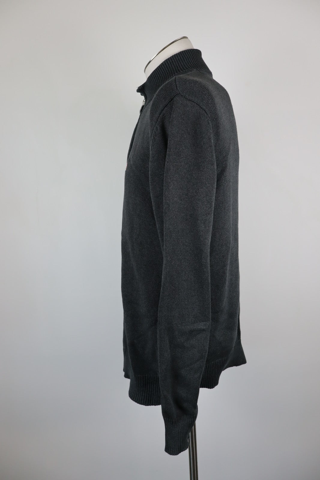 WRANGLER MAGLIONE MAGLIA CON ZIP VINTAGE UOMO COTONE TG XL MAN SWEATER CASUAL