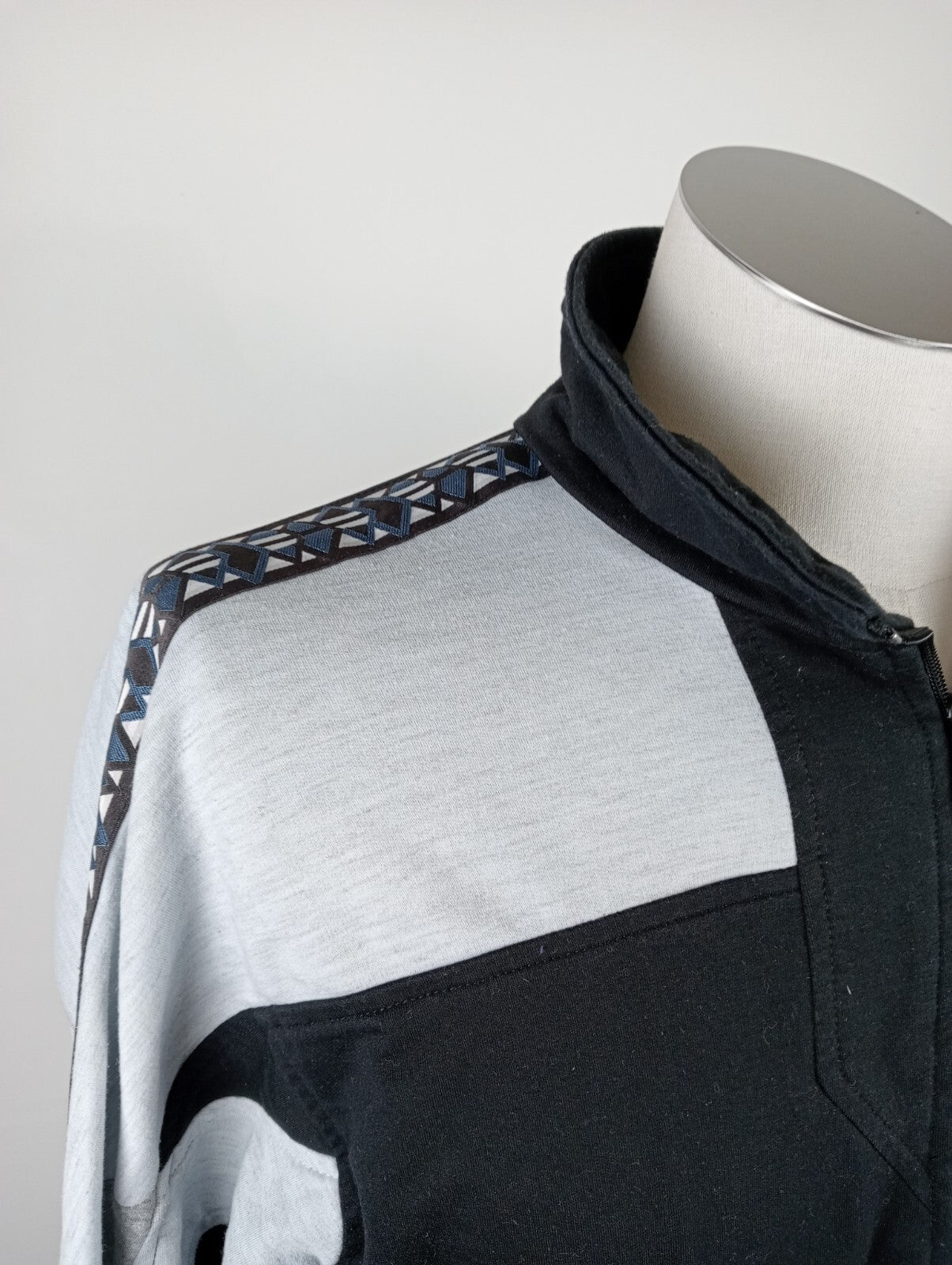 LOTTO GIACCA TENNIS JACKET CON ZIP MAN SHIRT UOMO TG M VINTAGE SPORT TRAINING