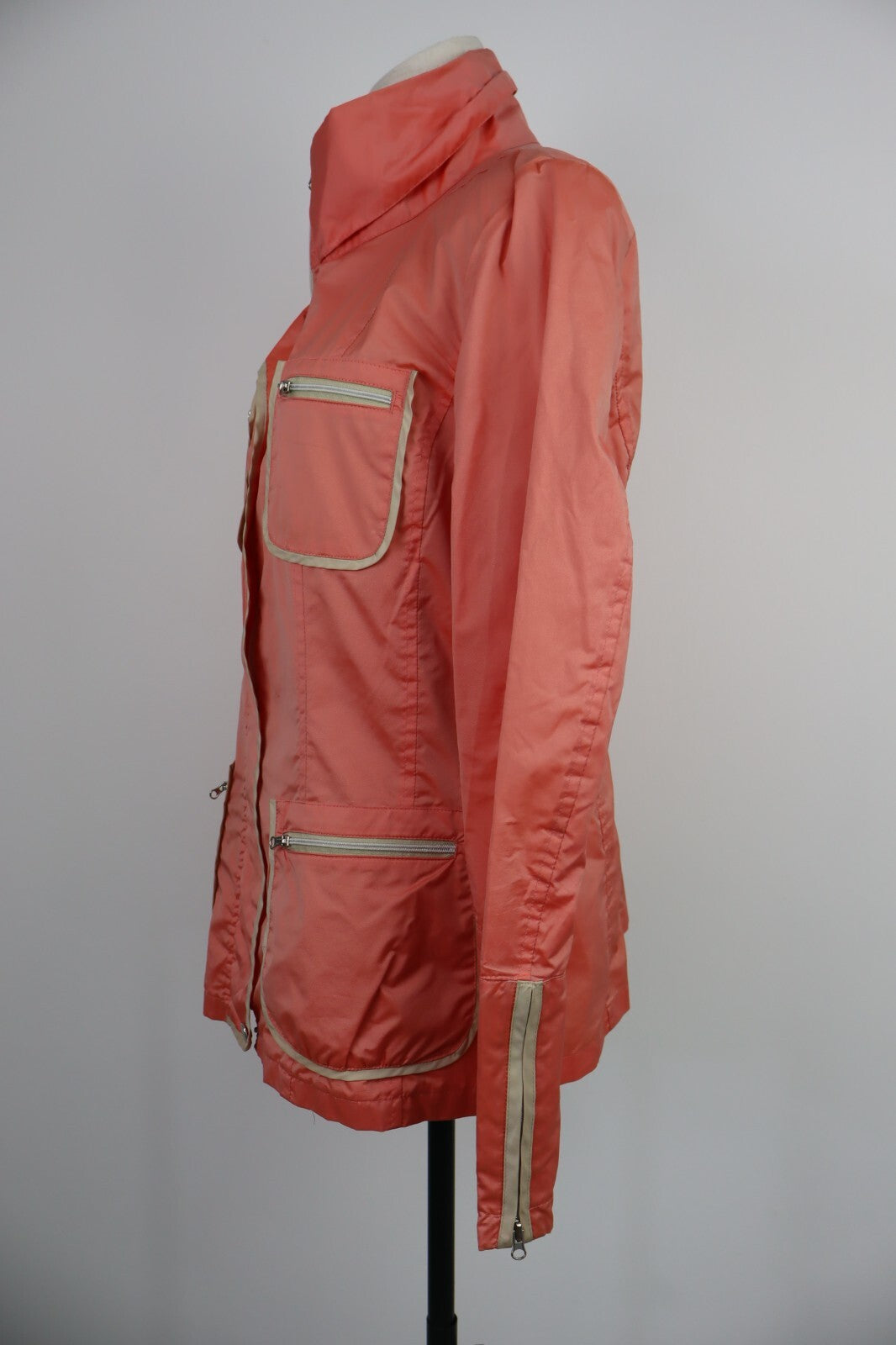 PENNYBLACK GIUBBINO IMPERMEABILE DONNA  Tg 46 WOMAN CASUAL VINTAGE JACKET