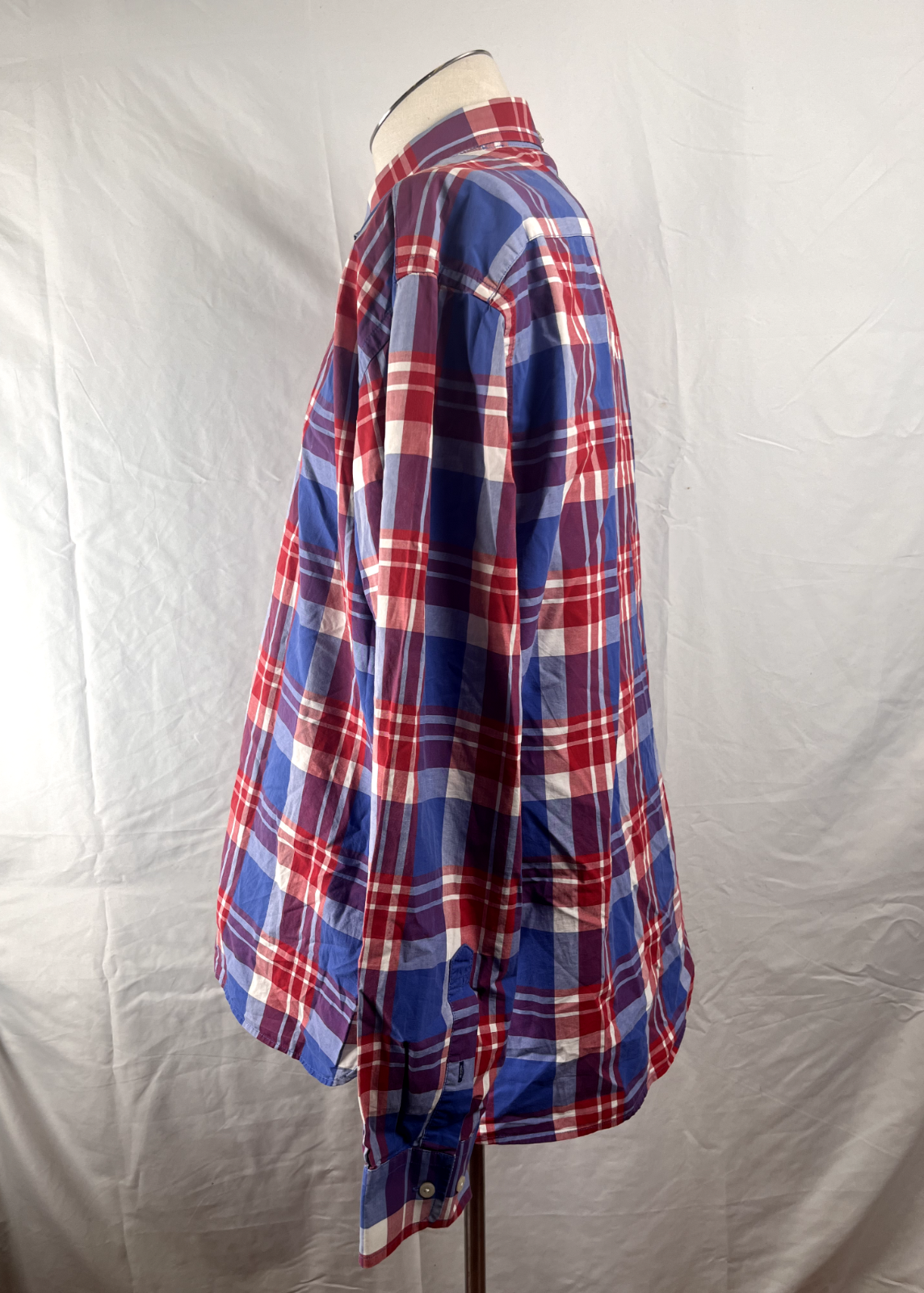 TOMMY HILFIGER CAMICIA COTONE SHIRT UOMO Tg. 2XL MAN VINTAGE CASUAL COTTON