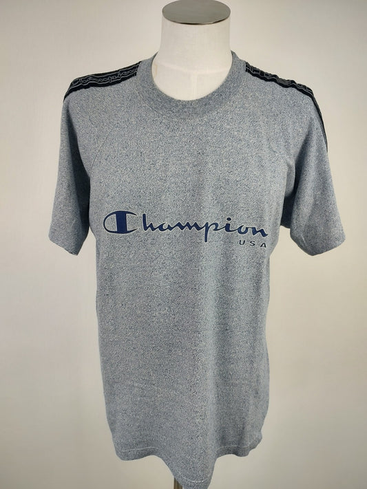CHAMPION MAGLIA UOMO TG. M COTONE COTTON MAN T-SHIRT CASUAL VINTAGE