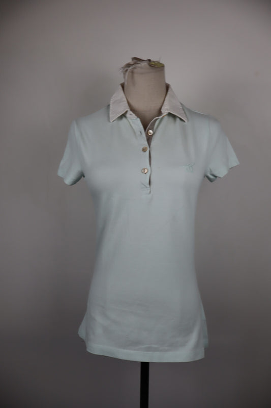 HENRY COTTON'S POLO MAGLIA DONNA 40 WOMAN T-SHIRT CASUAL VINTAGE COTONE COTTON