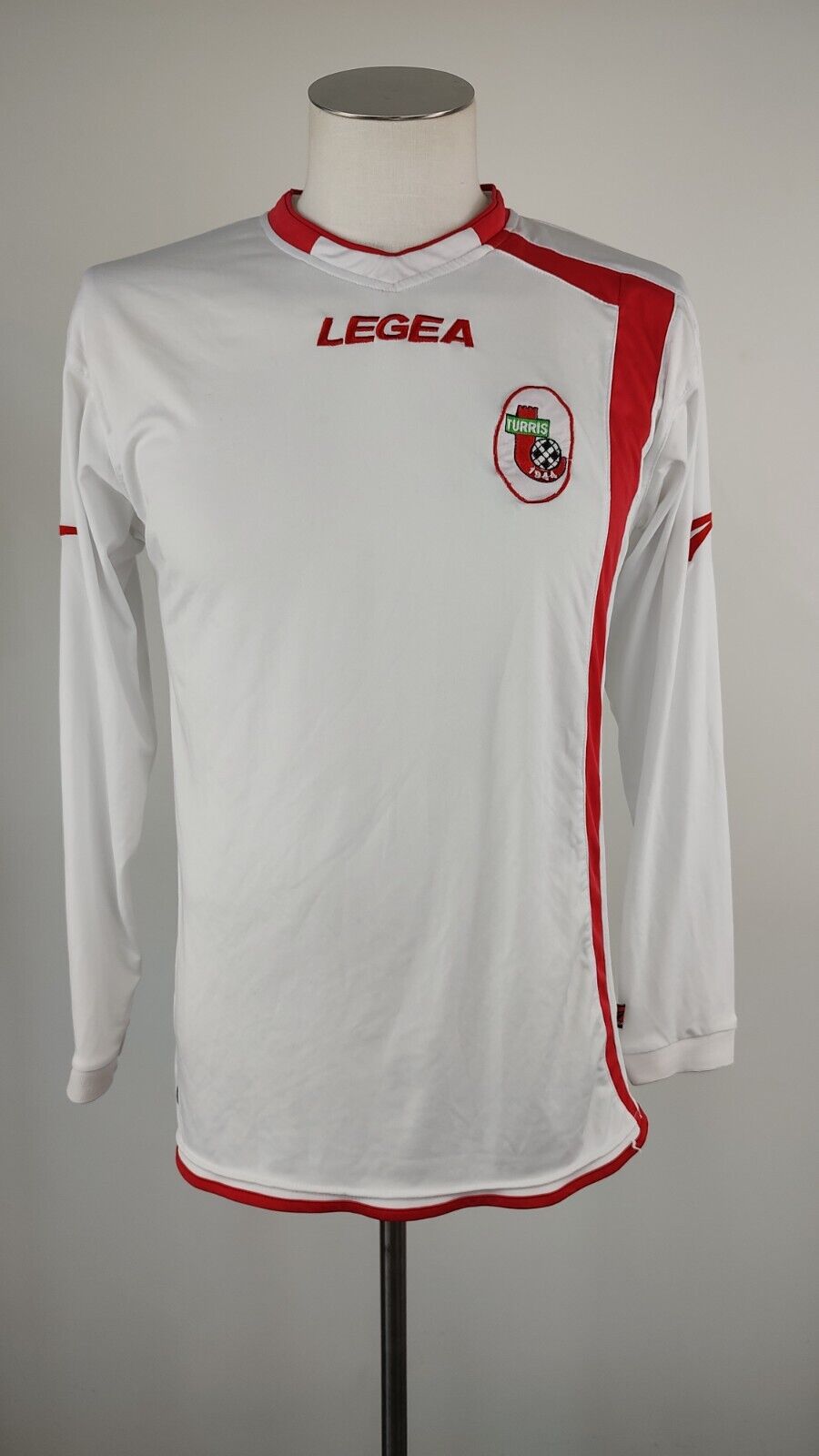 LEGEA TURRIS MAGLIA CALCIO UOMO Tg L SOCCER JERSEY VINTAGE