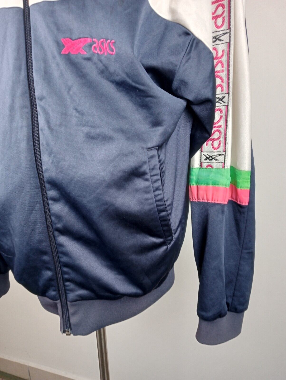 ASICS GIACCA SPORTIVA UOMO Tg. 56 MAN VINTAGE CASUAL SPORT JACKET