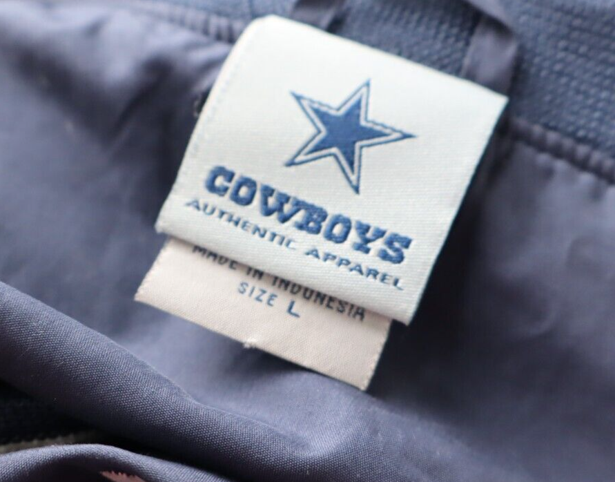 COWBOYS RUGBY FELPA MAGLIA UOMO TG L MAN SPORT  SWEATSHIRT CASUAL VINTAGE