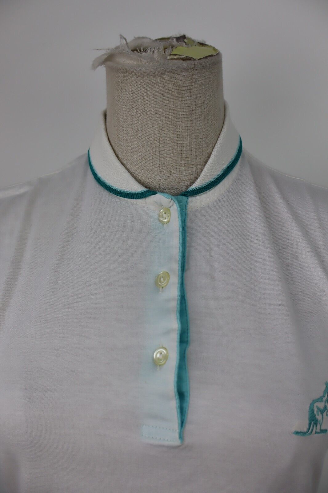 AUSTRALIAN POLO SMANICATA MAGLIA DONNA TG. 41 WOMAN SHIRT CASUAL VINTAGE