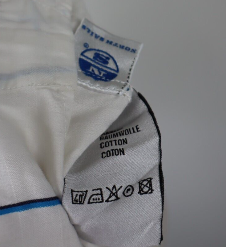 NORTH SAILS CAMICIA UOMO TG M MAN SHIRT CASUAL VINTAGE COTONE COTTON