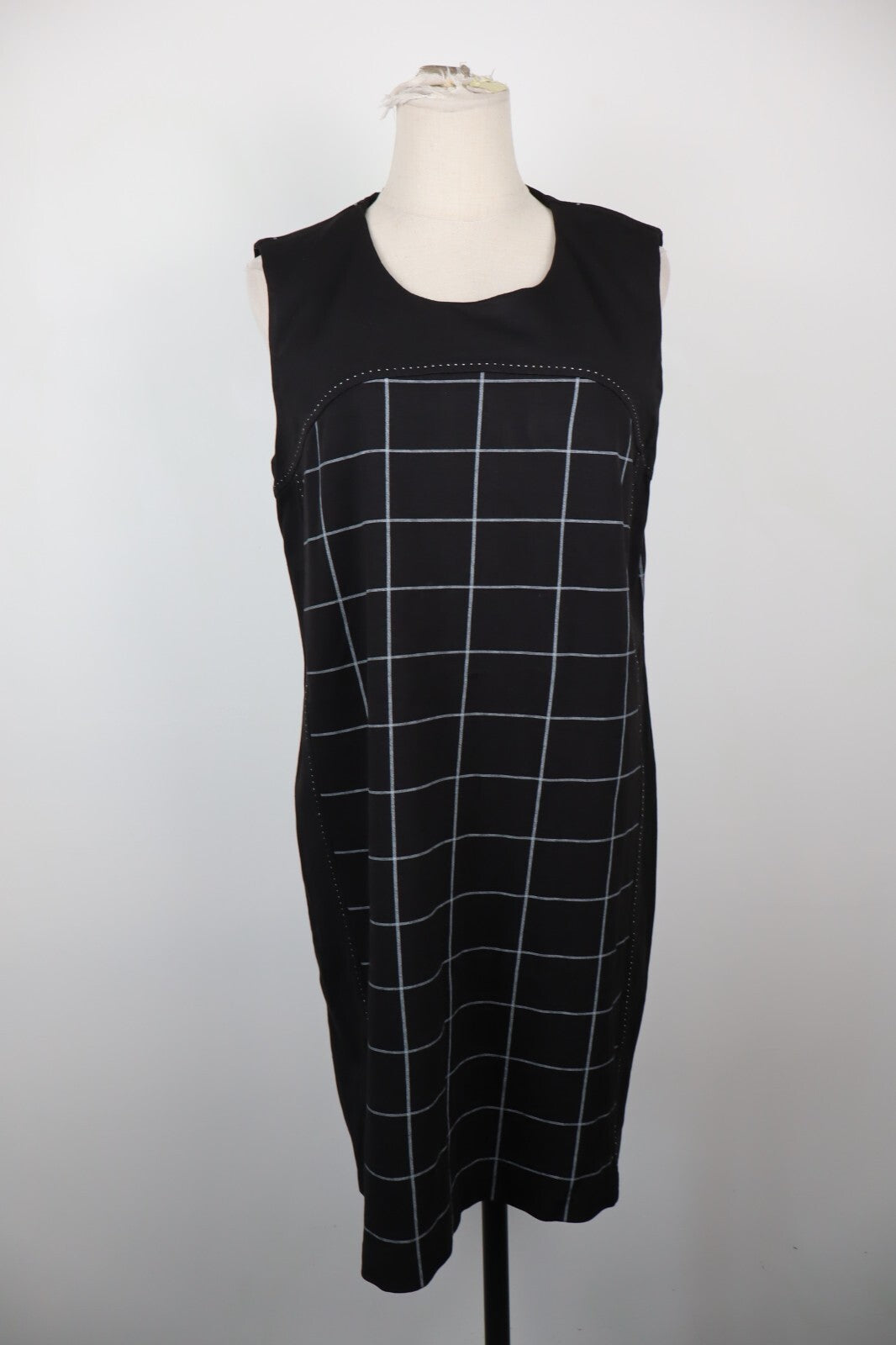 PIERRE CARDIN PARIS VESTITO SMANICATO DONNA L WOMAN CASUAL VINTAGE DRESS ABITO