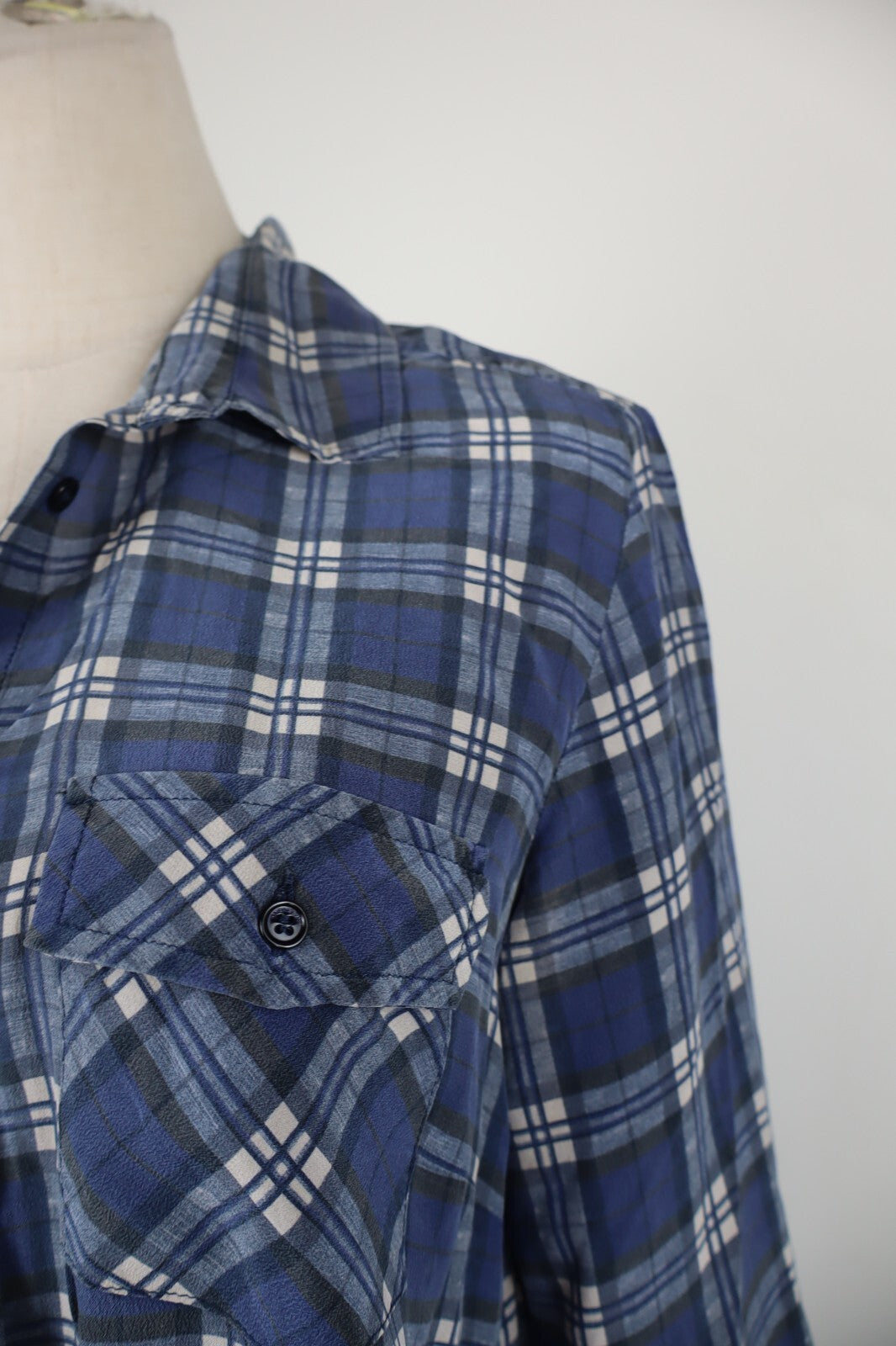 WEEKEND MAX MARA CAMICIA LUNGA DONNA TG 46 WOMAN SHIRT CASUAL VINTAGE SETA SILK