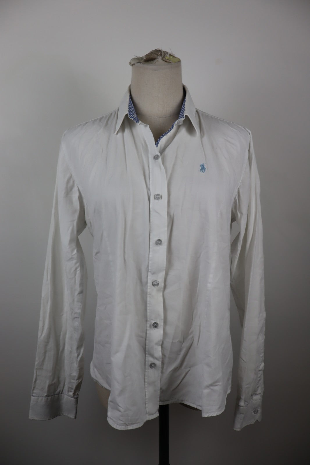 POLO RALPH LAUREN CAMICIA DONNA TG. 2XL WOMAN SHIRT CASUAL VINTAGE COTONE COTTON