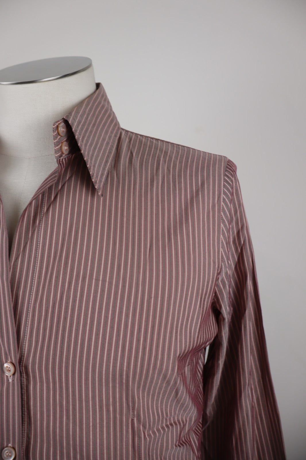 MARELLA CAMICIA MANICA LUNGA DONNA TG 46 WOMAN SHIRT CASUAL VINTAGE COTONE