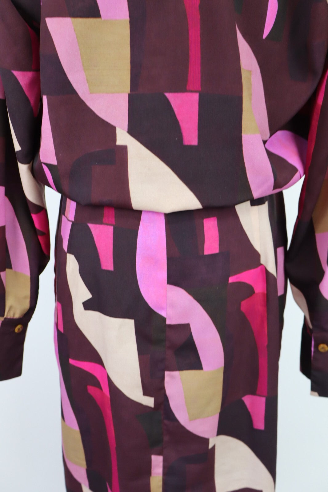 MARELLA VESTITO ABITO DONNA TG. 42 WOMAN CASUAL VINTAGE DRESS STILE CAMICIA