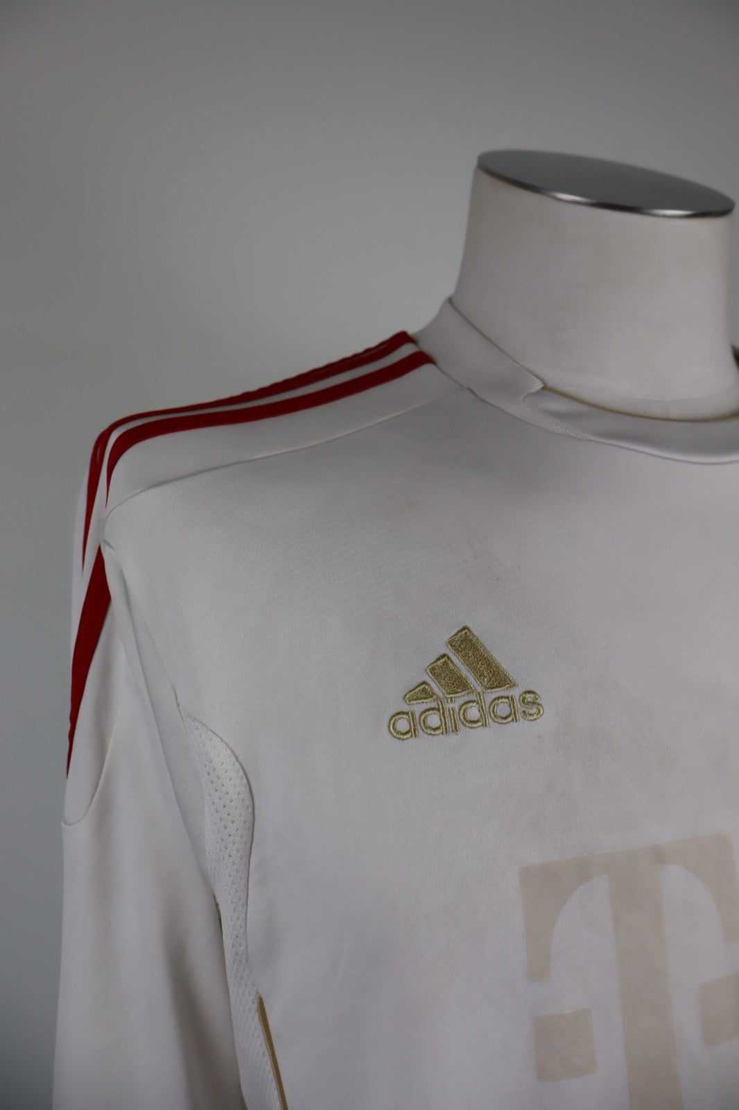 ADIDAS BAYERN MONACO MAGLIA CALCIO UOMO Tg L SOCCER JERSEY TRIKOT T-SHIRT