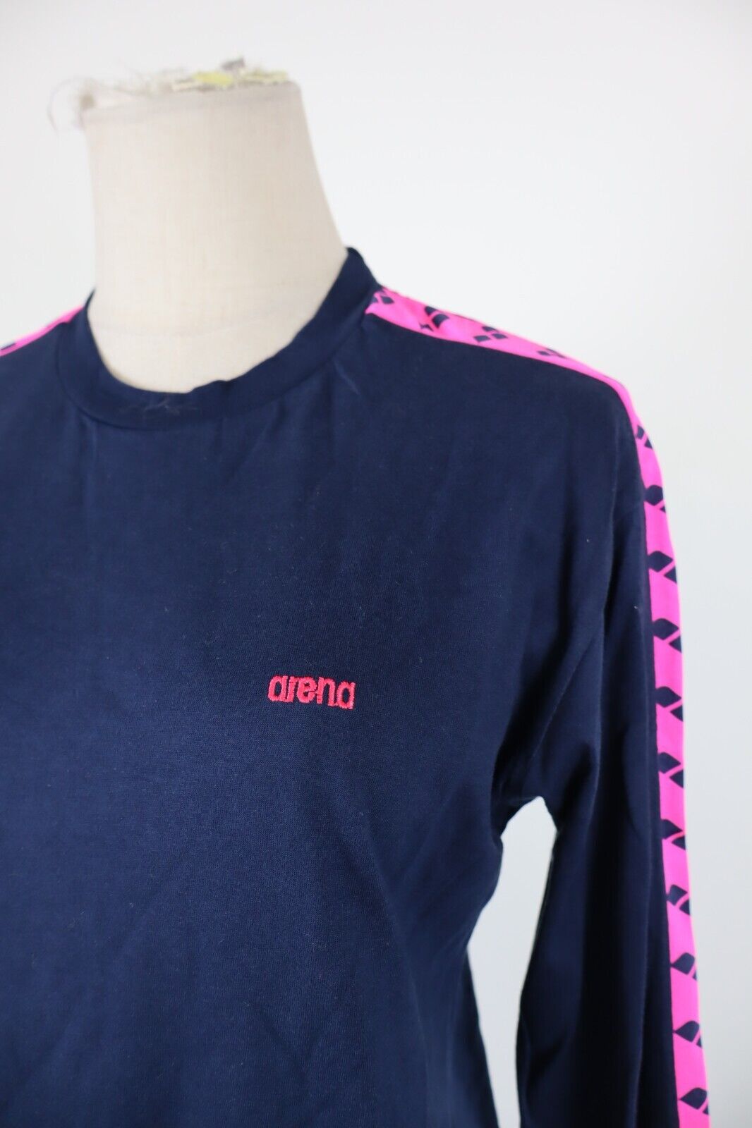 ARENA MAGLIA DONNA TG. S WOMAN CASUAL VINTAGE T-SHIRT TOP COTONE COTTON