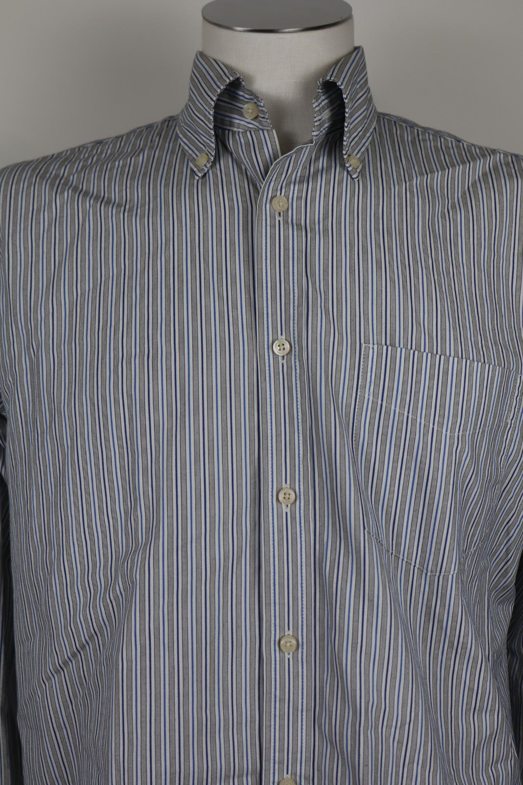 BEST COMPANY CAMICIA UOMO COTONE TG. M MAN CASUAL VINTAGE SHIRT COTTON RIGHE