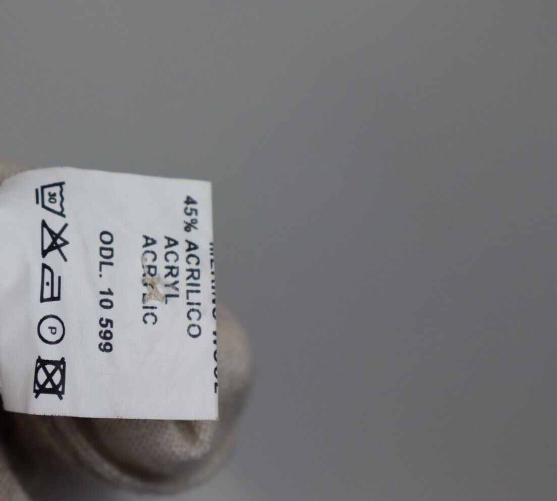 NAVIGARE MAGLIONE SMANICATO CARDIGAN LANA VINTAGE UOMO TG L MAN SWEATER CASUAL