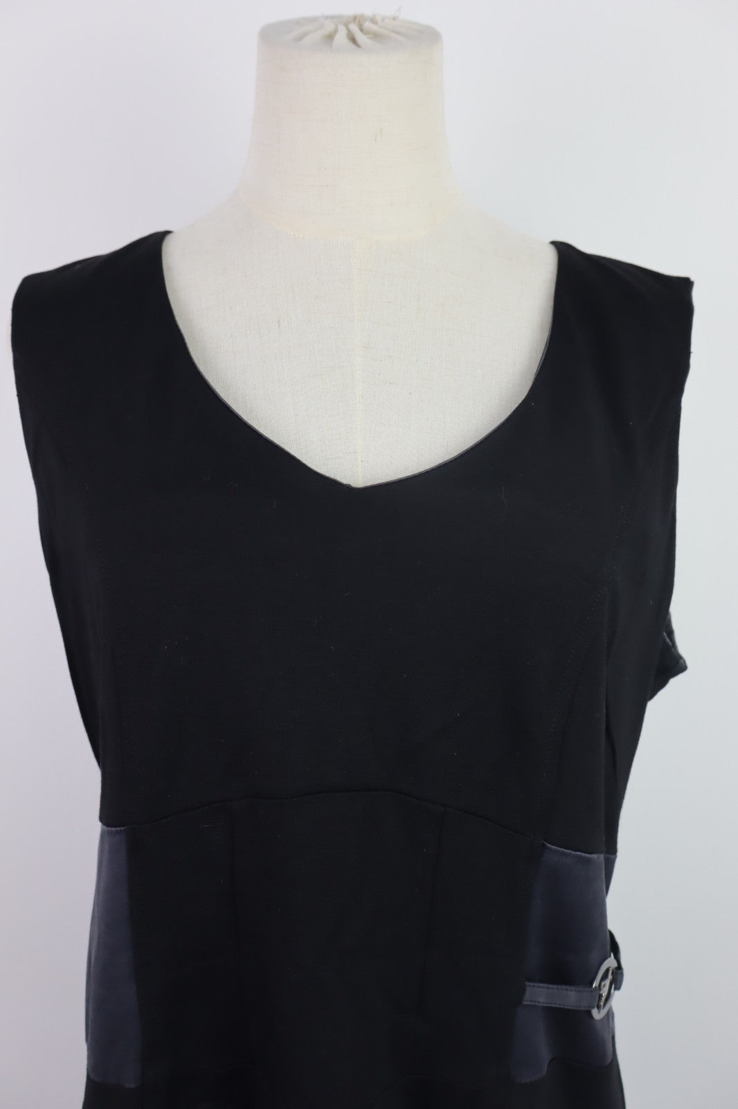 TRUSSARDI JEANS VESTITO DONNA TG. 50 WOMAN CASUAL VINTAGE DRESS ABITO COTONE