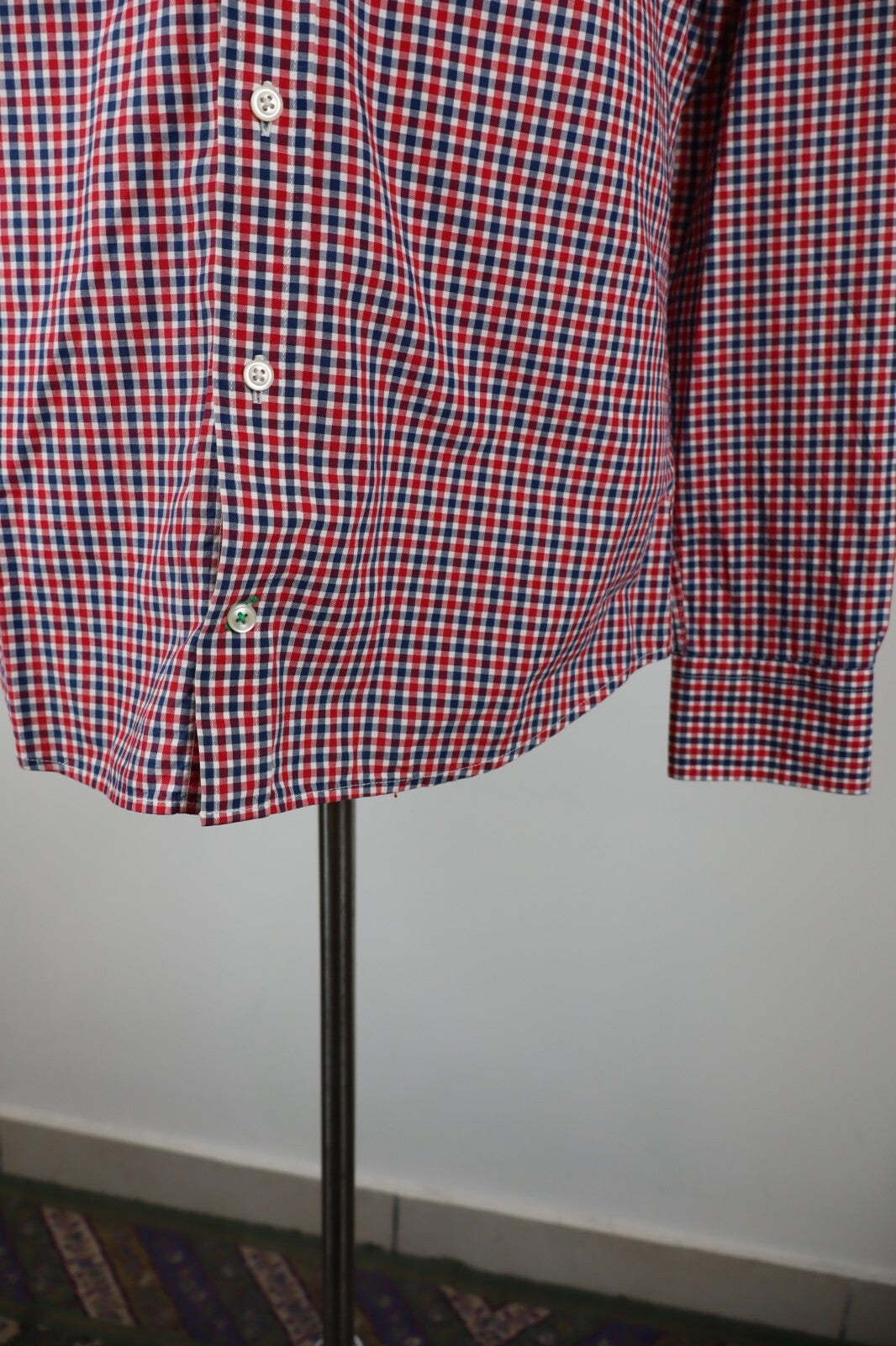 TOMMY HILFIGER CAMICIA UOMO COTONE TG. S MAN CASUAL VINTAGE SHIRT
